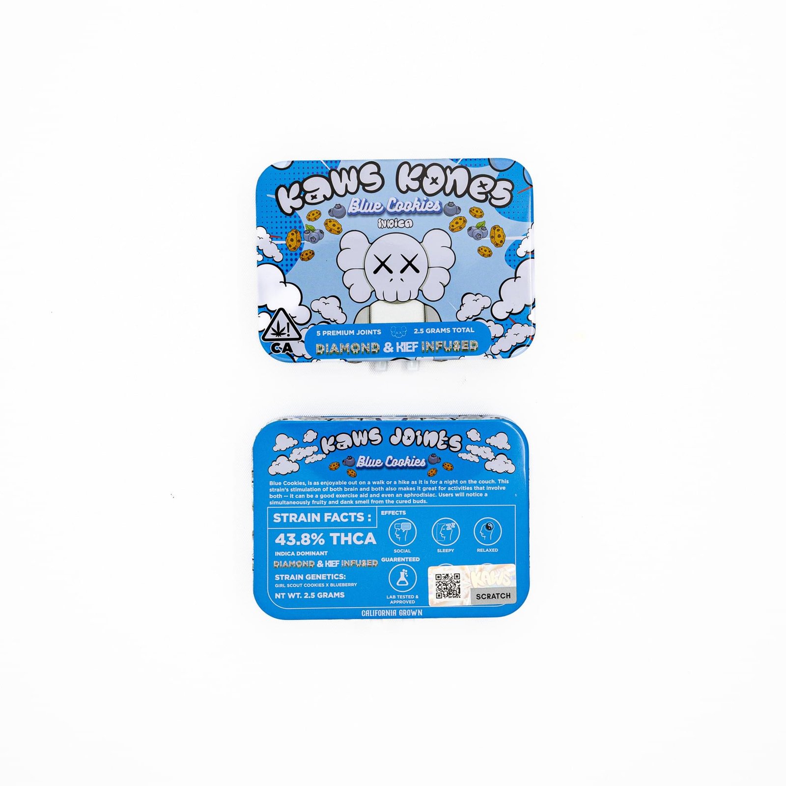 Kaws Blue Cookies Kones